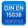 OTM is certified to DIN EN 15038