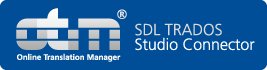 OTM SDL TRADOS Studio Connector